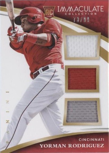 2015 Panini Immaculate Collection - Yorman Rodriguez #11