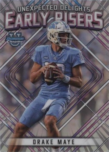 2023 Bowman University Chrome Drake Maye #ER-2