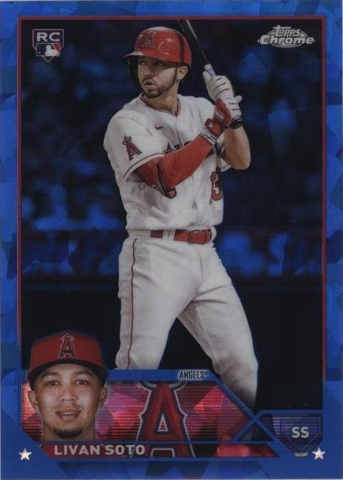 2023 Topps Chrome Sapphire Edition - Livan Soto #371