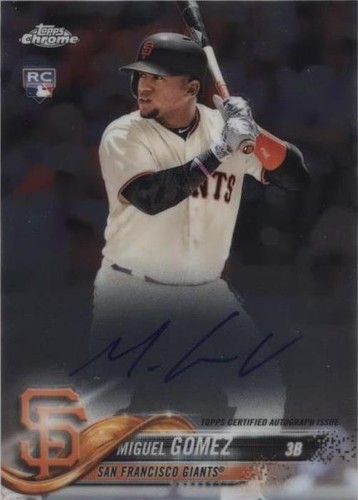 2018 Topps Chrome - Miguel Gomez #RA-MG