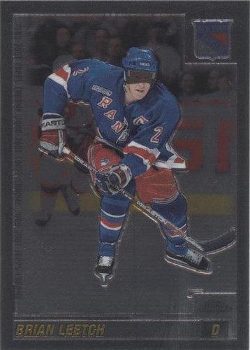 2000-01 Topps Chrome - Brian Leetch #109