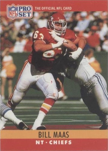 1990 Pro Set Bill Maas #145