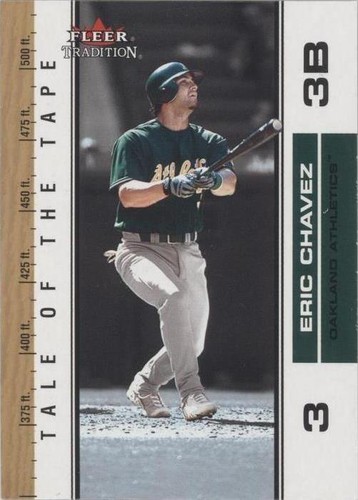 2002 Fleer Tradition Update - Eric Chavez #U394