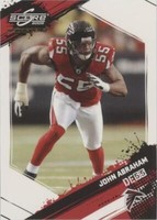 2009 Score Inscriptions John Abraham #14