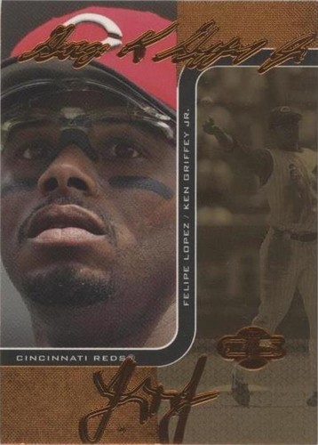 2006 Topps Co-Signers - Felipe Lopez Ken Griffey Jr #95-B