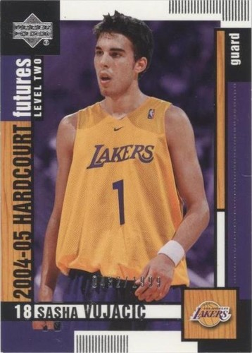2004-05 Upper Deck Hardcourt - Sasha Vujacic #117