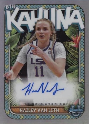 2023-24 Bowman University Chrome - Hailey Van Lith #BKA-HVL