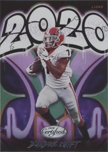 2020 Panini Certified D'Andre Swift #2020-DS
