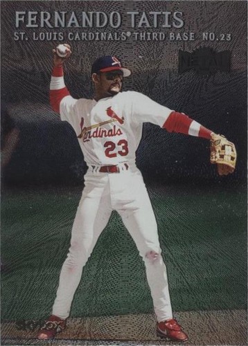 2000 Skybox Metal - Fernando Tatis #148
