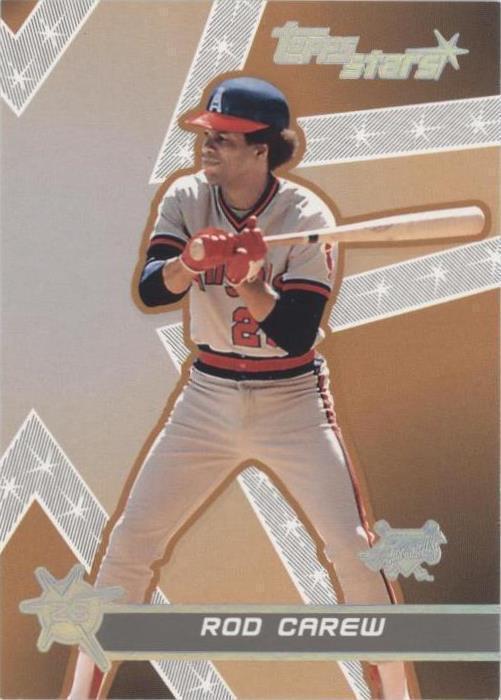 2001 Topps Stars - Rod Carew #147