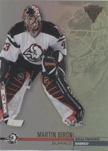 2001-02 Pacific Private Stock Titanium - Martin Biron #13