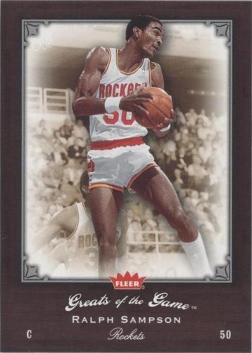 2005-06 Fleer Greats of the Game - Ralph Sampson #72