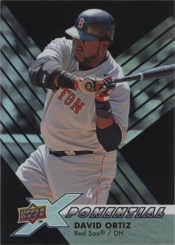 2009 Upper Deck X - David Ortiz #X4-DO