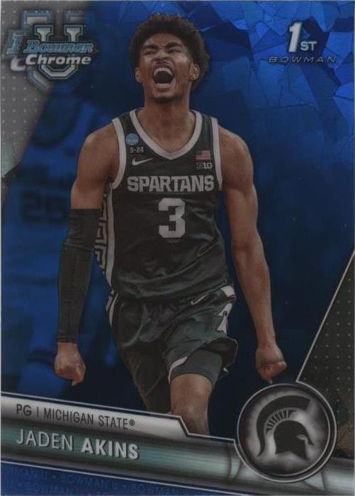 2023-24 Bowman University Chrome Sapphire Edition - Jaden Akins #36