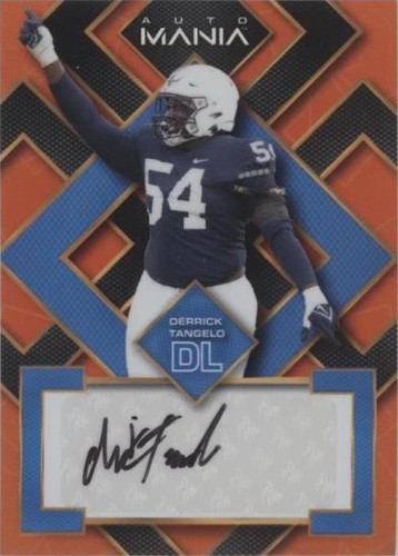 2022 Wild Card Auto Mania Derrick Tangelo #AM-SQ9