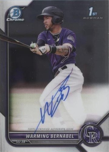 2022 Bowman - Warming Bernabel #CPA-WB