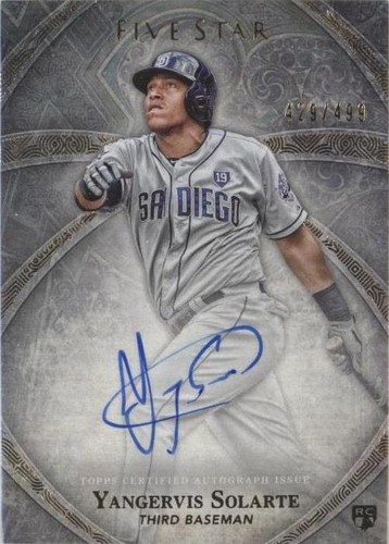 2014 Topps Five Star - Yangervis Solarte #FSA-YS