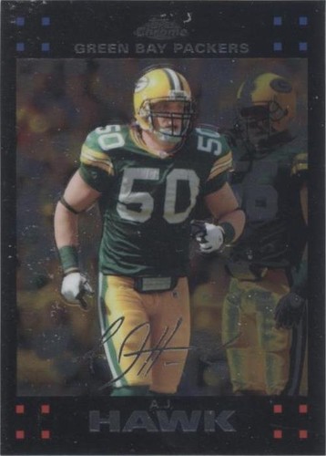 2007 Topps Chrome A.J. Hawk #TC150