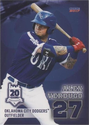 2017 Choice Oklahoma City Dodgers - Alex Verdugo #27