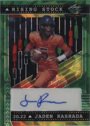 2022 Leaf Valiant Jaden Rashada #RS-JR1