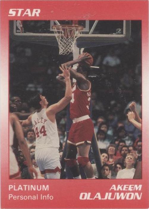 Star Platinum 1990-91 - Hakeem Olajuwon #9
