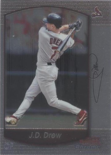 2000 Bowman Chrome - J.D. Drew #93