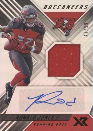 2018 Panini XR Ronald Jones II #RSA14