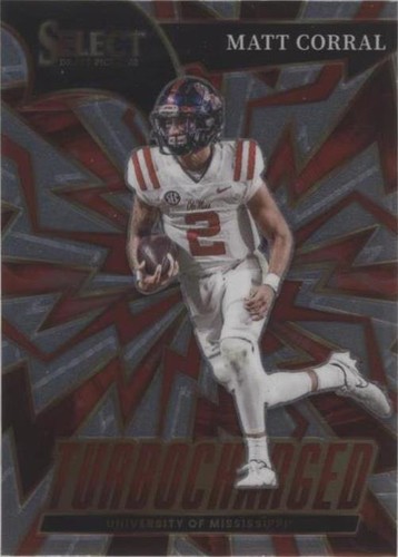 2022 Panini Select Draft Picks Matt Corral #TMC