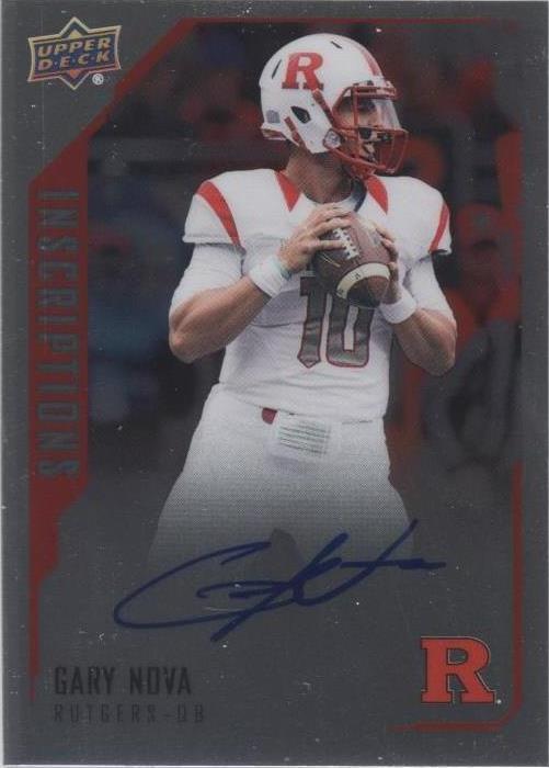 2015 Upper Deck Inscriptions Gary Nova #GN
