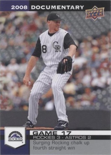 2008 Upper Deck Documentary - Aaron Cook #397