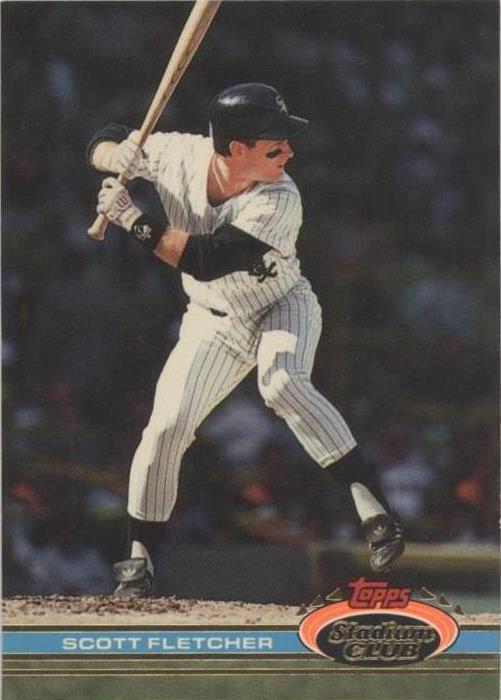 Topps Stadium Club 1991 - Scott Fletcher #30