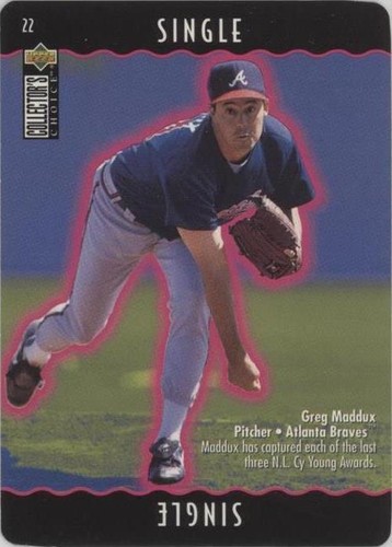1996 Upper Deck Collector's Choice - Greg Maddux #22