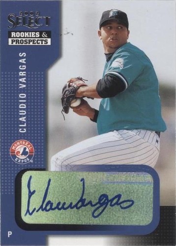 2002 Select Rookies & Prospects - Claudio Vargas #22