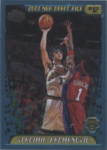 2001-02 Topps Chrome - Vladimir Radmanovic #140