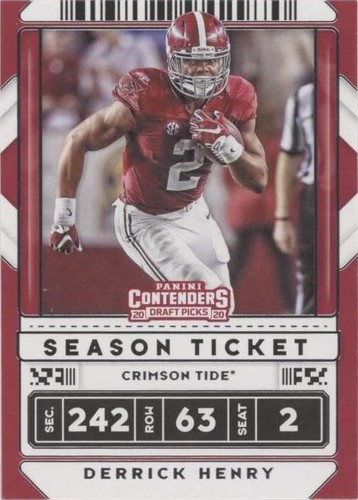 2020 Panini Contenders Draft Picks Derrick Henry #30