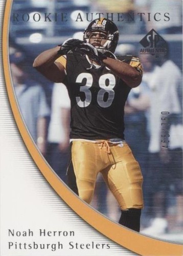 2005 SP Authentic Noah Herron #96