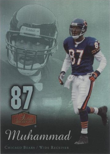 2006 Flair Showcase Muhsin Muhammad #18