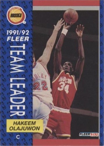1991-92 Fleer - Hakeem Olajuwon #381