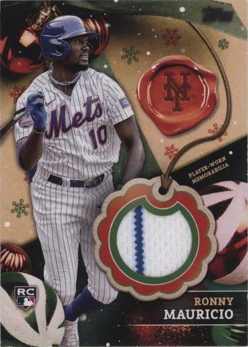 2024 Topps Holiday - Ronny Mauricio #RC-RM