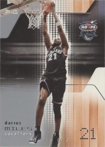 2002-03 NBA Hoops Stars - Darius Miles #20