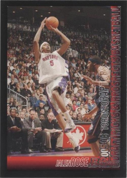 2005-06 Bowman Draft Picks & Prospects - Jalen Rose #87