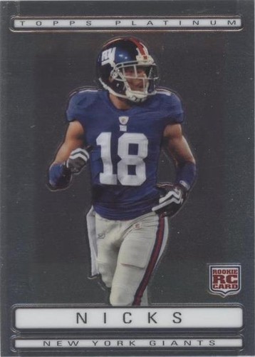 2009 Topps Platinum Hakeem Nicks #121