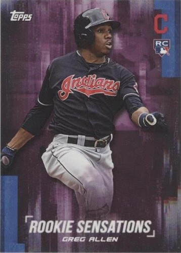 2018 Topps On Demand Rookie Sensations - Greg Allen #10