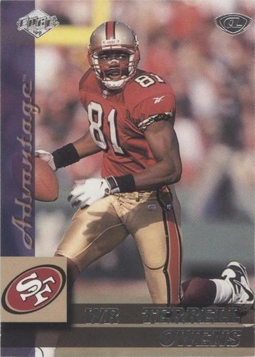 1999 Collector's Edge Advantage Terrell Owens #130