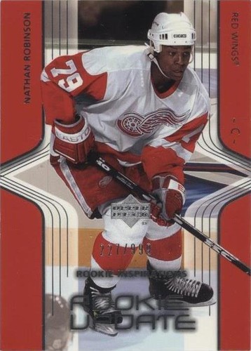 2003-04 Upper Deck Rookie Update - Nathan Robinson #143