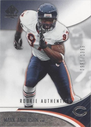 2006 SP Authentic Mark Anderson #166