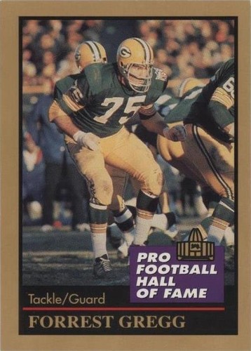 1991 Enor Pro Football Hall of Fame Forrest Gregg #51
