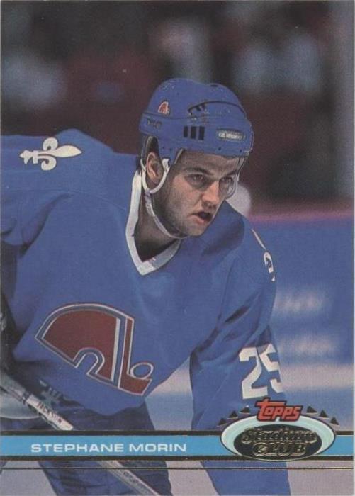 1991-92 Topps Stadium Club - Stephane Morin #216