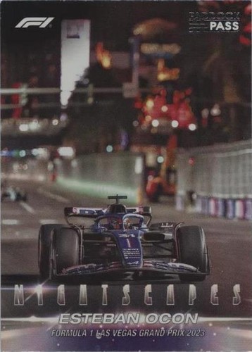 2024 Topps Paddock Pass Formula 1 - Esteban Ocon #NS-9