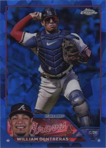 2023 Topps Chrome Sapphire Edition - William Contreras #68